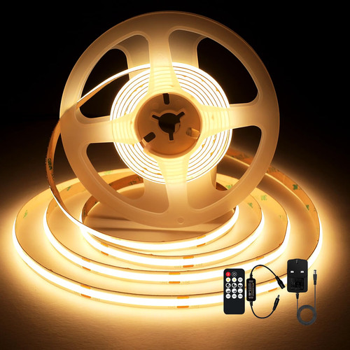 Cob led strip 3000k warm - cob,