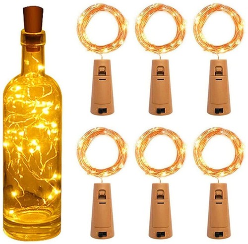 Led korken lichterkette - 20,