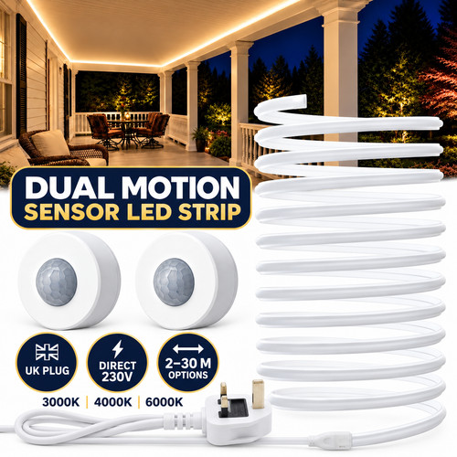 230v cob led streifen dual - led,
