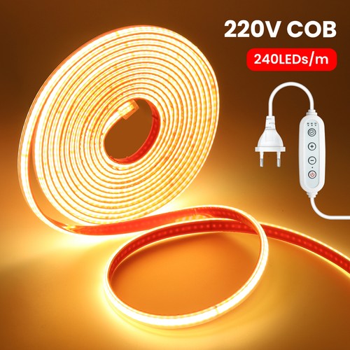 230v cob led strip streifen - led,