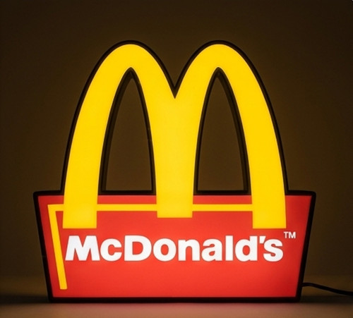 Mcdonalds led leuchtreklame - mcdonalds,