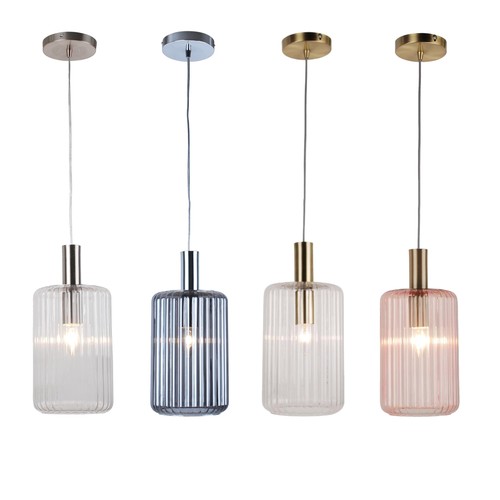 Geripptes glas design decken - geripptes,