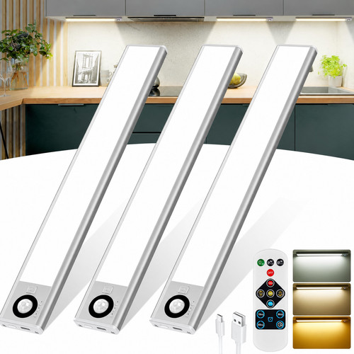 3er pack led unterbauleuchten - 3er,