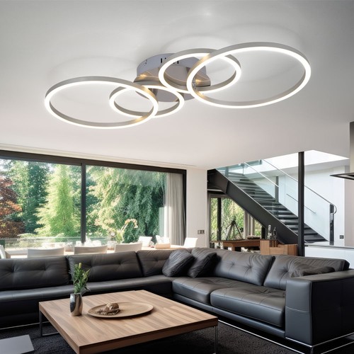 Led luxus decken lampe ringe - decken,