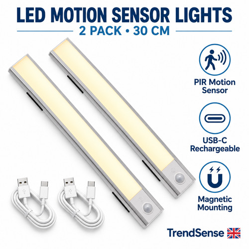 2er pack 30cm led pir - 2er,